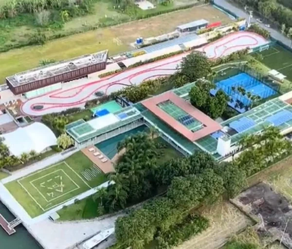 Mansão de Neymar em Mangaratiba tem pista de kart por Reprodução/Redes Sociais