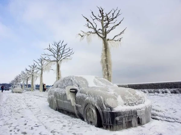 Oymyakon, na Sibéria por Reprodução