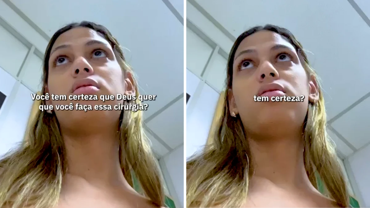 Vítima gravou momento em que sofre transfobia
