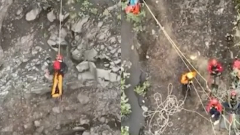 Imagem - Vídeo mostra abismo onde Juliana Marins caiu na Indonésia e momento do resgate