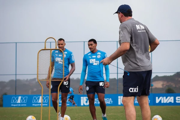 Bahia em segundo dia de treinos após a pausa de intertemporada