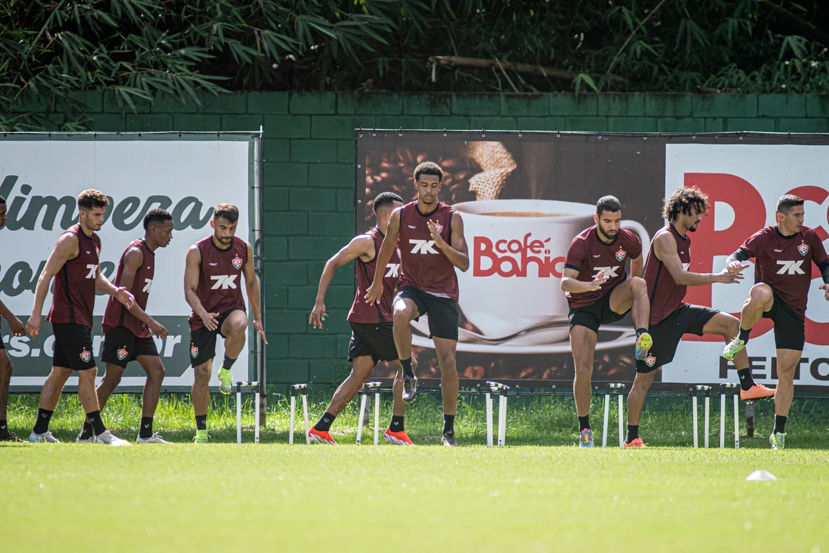 Vitória completou o terceiro dia de treinos após a reapresentação