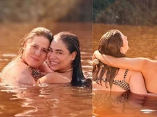 Imagem - Após perderem filhos, Tati Machado e Lexa se apoiam em viagem ao Amazonas