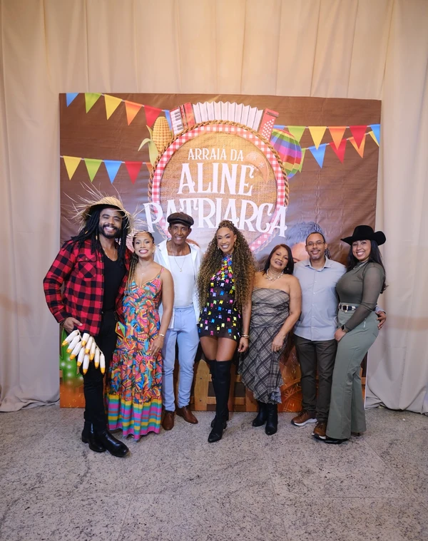 Aline Patriarca comemora aniversário com festa temática "Arraiá da Aline" por Divulgação