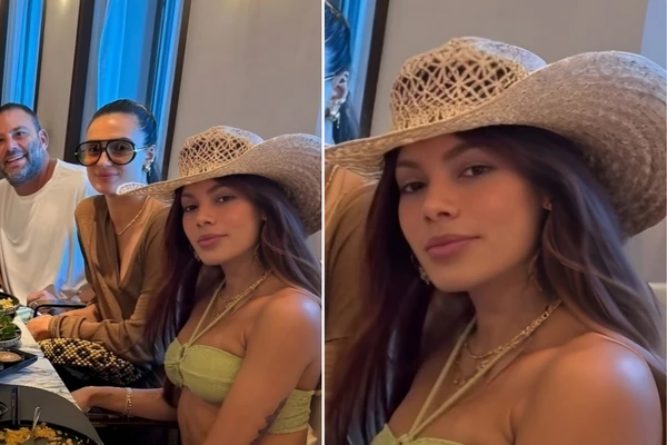 Anitta aparece irreconhecível em fotos com os pais