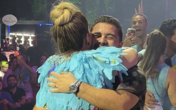 Xand Avião e Solange Almeida  por Reprodução/Redes Sociais 