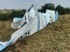 Imagem - Avião de instrução cai no interior de São Paulo e deixa dois morto