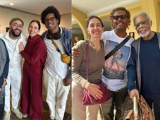 Imagem - Gilberto Gil abre álbum de fotos com bastidores e encontros da turnê ‘Tempo Rei’