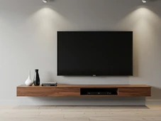 Imagem - Adeus, sala sem graça: nova tendência de rack flutuante traz modernidade na decoração