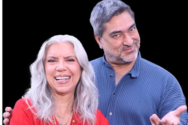 Astrid Fontenelle e Zeca Camargo