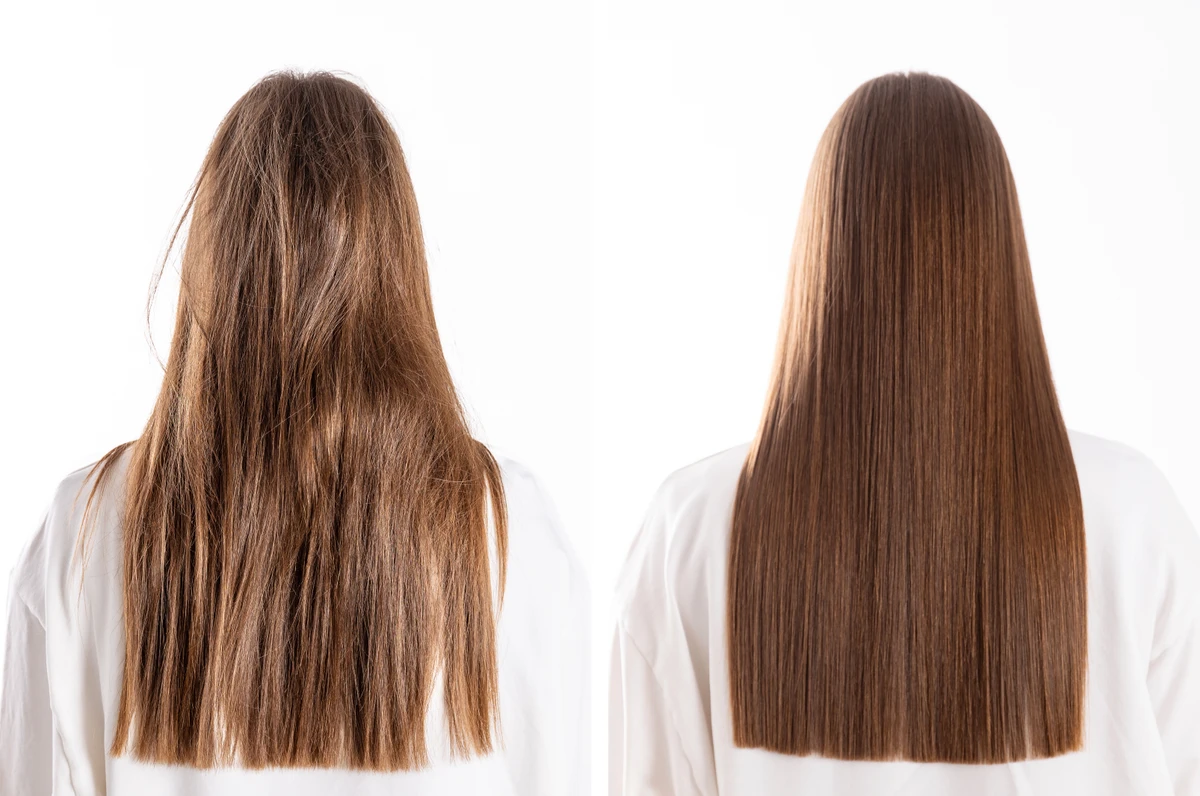 Cabelo liso por Shutterstock