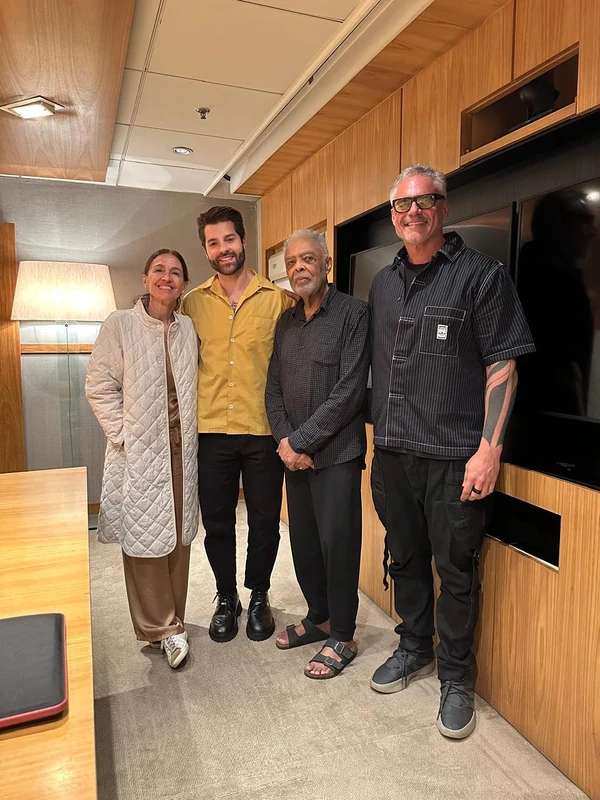 Gilberto Gil e Alok por Reprodução/Instagram