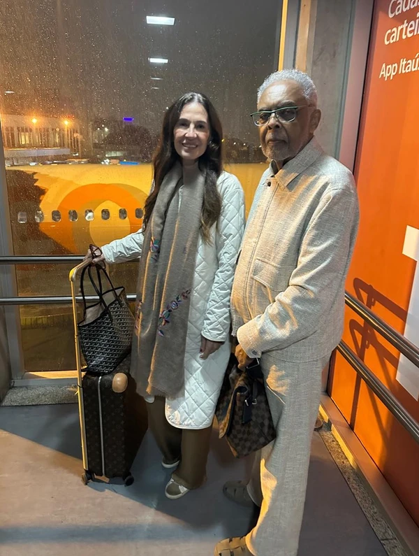 Gilberto Gil e Flora Gil por Reprodução/Instagram