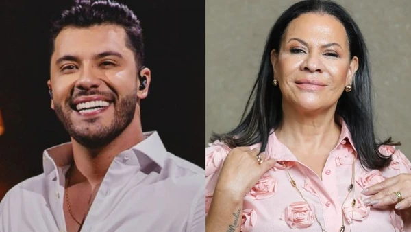 Murilo Huff e dona Ruth