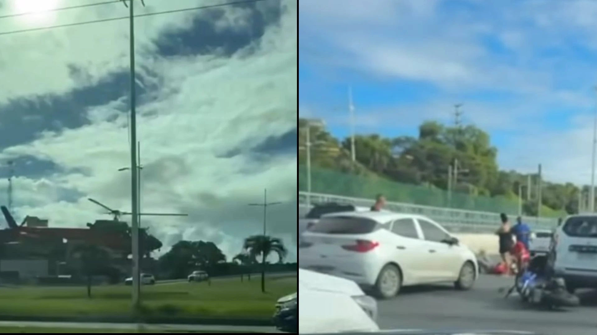 Imagem - Vítima de acidente grave é resgatada de helicóptero na avenida Paralela