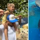 Imagem - Zé Felipe leva filhos para Projeto Tamar na Praia do Forte; veja fotos