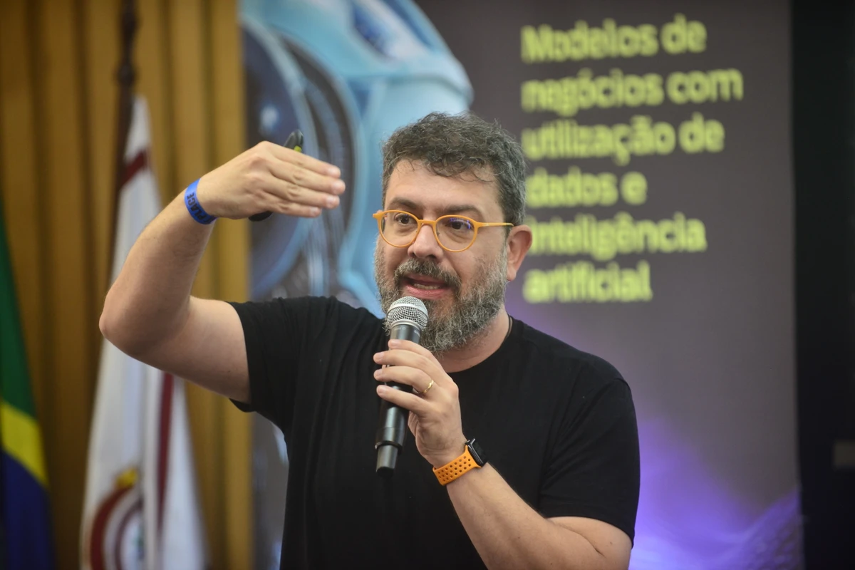 Jornalista Pedro Doria falou no evento por Rogério Lorenzoni/Studio3x