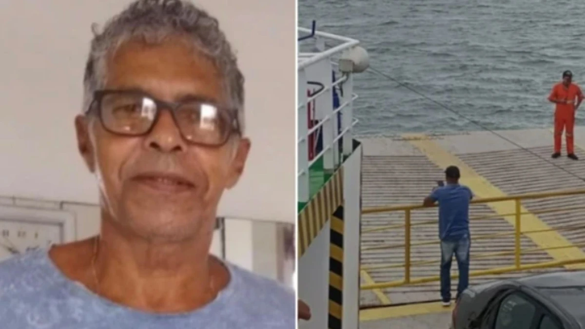 Luiz Bernardino de Andrade caiu do ferry-boat durante viagem 