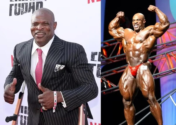 Ronnie Coleman   por Reprodução/Getty Images e Instagram