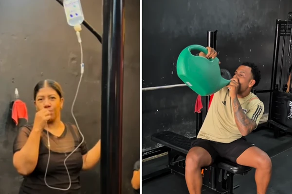 Academia viraliza com dia da Garrafa Maluca