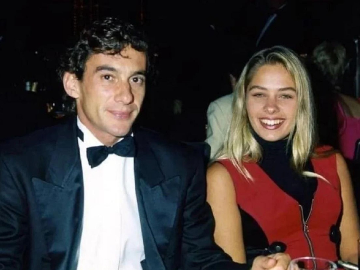 Ayrton Senna e Adriane Galisteu por Reprodução