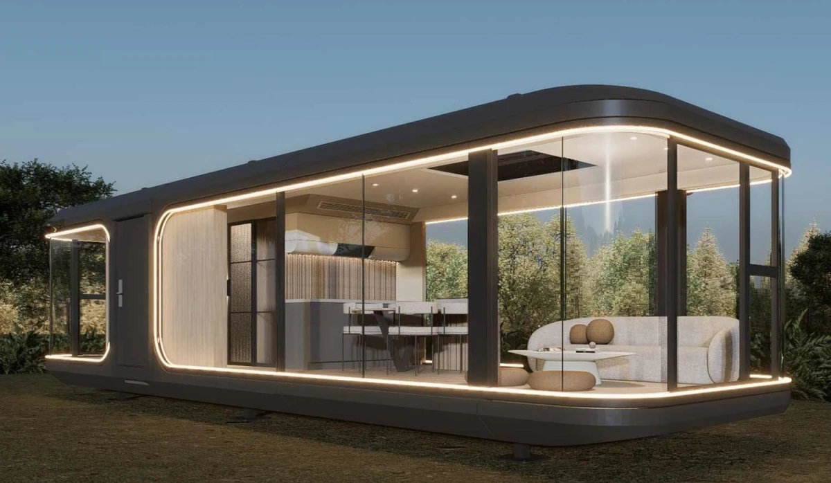 Casa cápsula por Divulgação