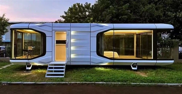 Casa cápsula por Divulgação