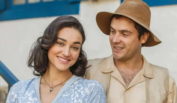 Filomena (Débora Nascimento) e Candinho (Sergio Guizé) 