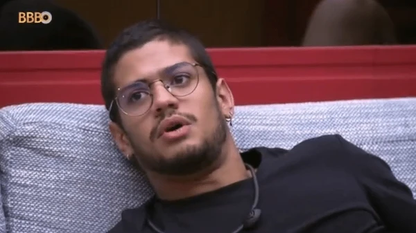 Gabriel Santana no "BBB 23" por Reprodução/TV Globo