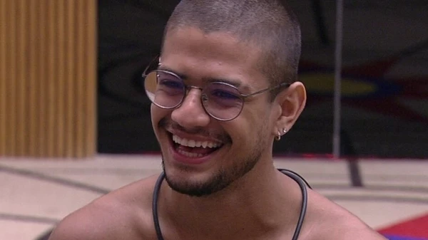 Gabriel Santana no "BBB 23" por Reprodução/TV Globo