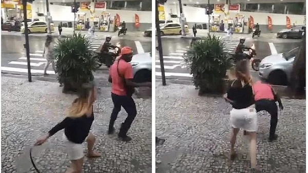 Sandra Mathias Correia de Sá agrediu verbal e fisicamente entregadores na Zona Sul do Rio
