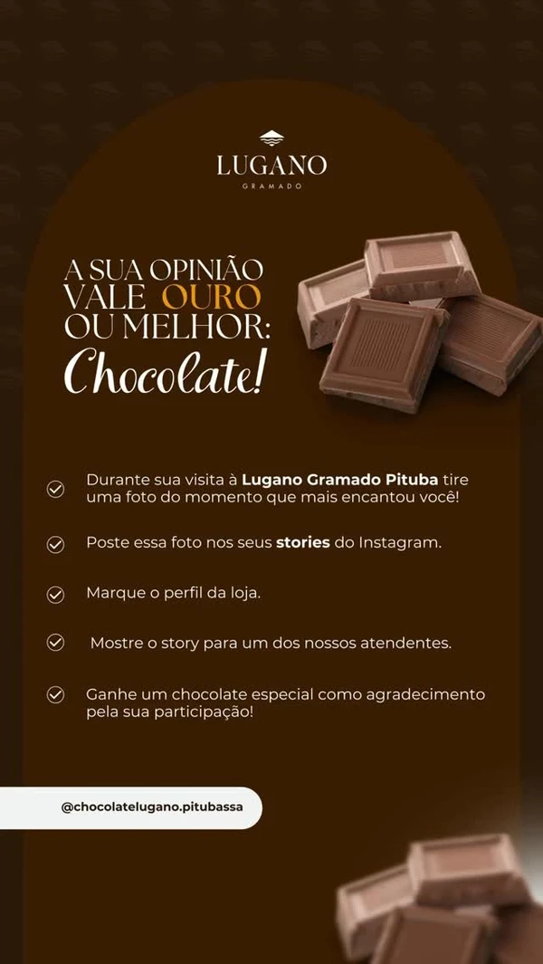 Chocolate Lugano Pituba