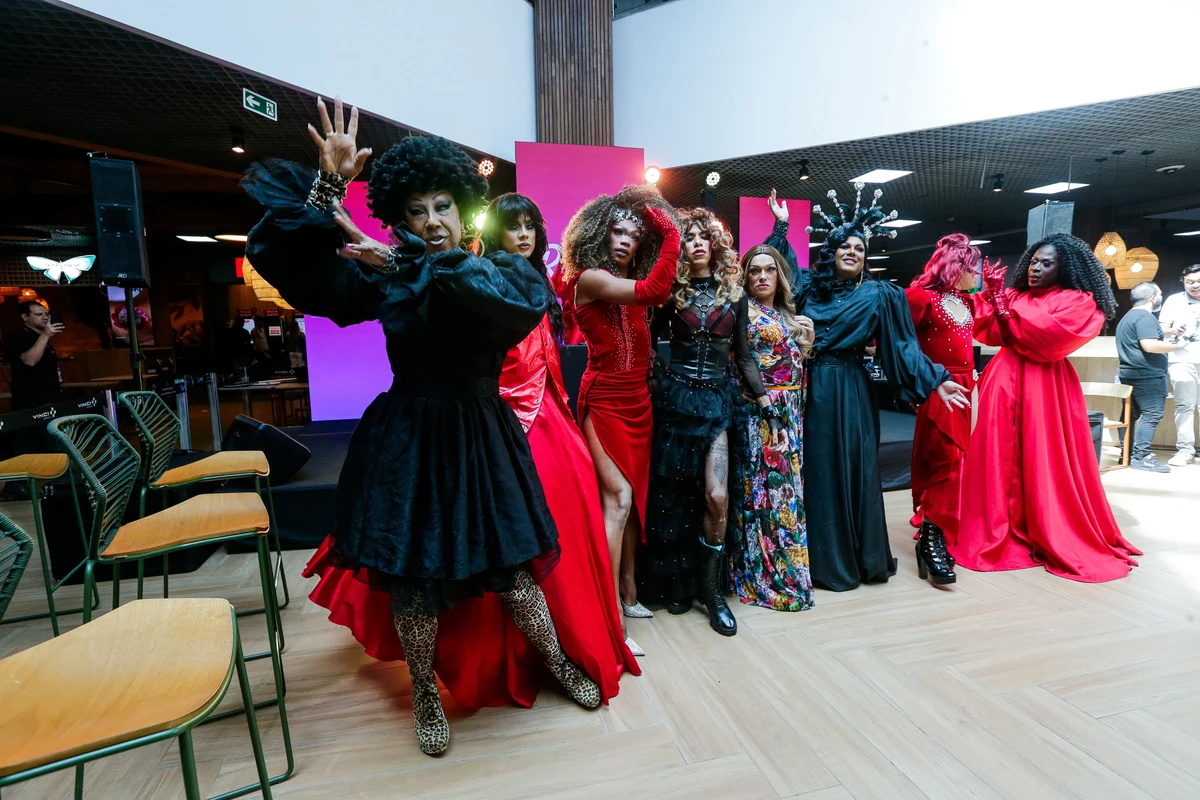 Concurso de lipsync no Aeroporto de Salvador por Arisson Marinho/CORREIO
