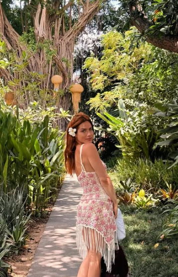 Giovanna Ewbank e Bruno Gagliasso em resort de The White Lotus por Reprodução / Instagram