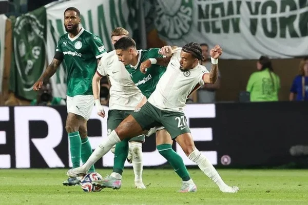 Palmeiras levou gol no final