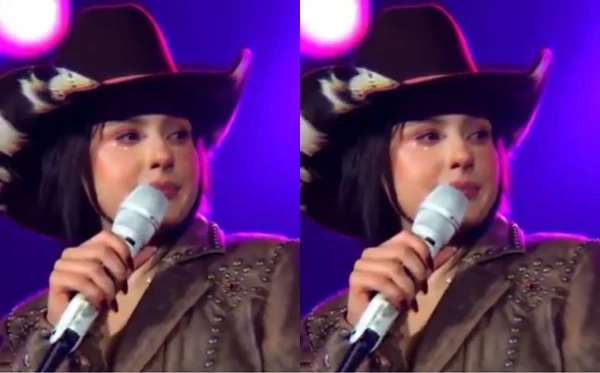 Ana Castela chora em show e desabafa: “Não estou aguentando”