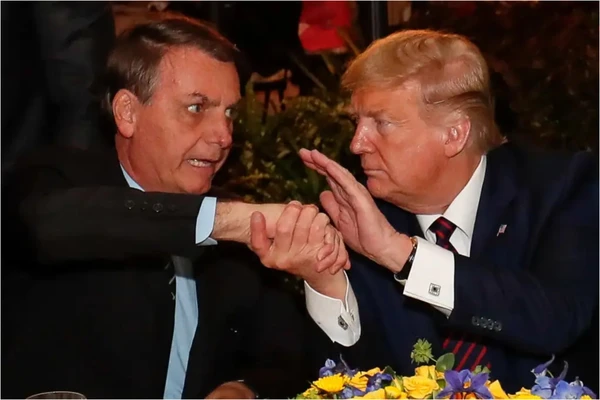 Bolsonaro e Trump