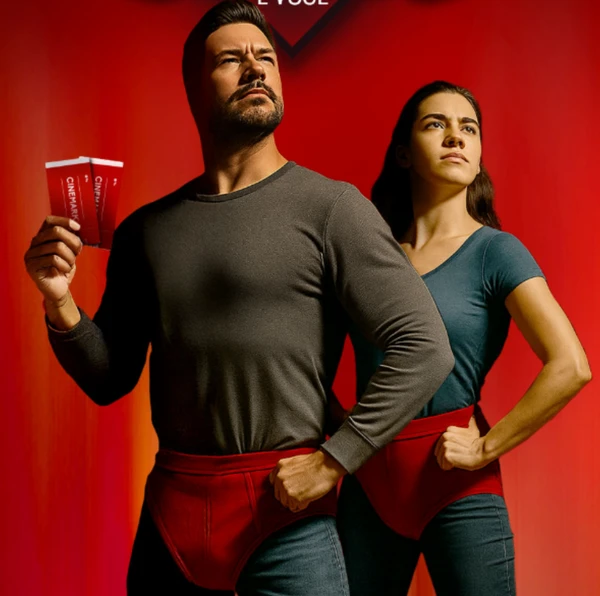 Promoção do Cinemark para o filme Superman