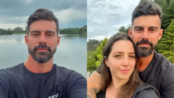 Radamés Furlan e Carol, participantes do Power Couple Brasil 7 por Reprodução
