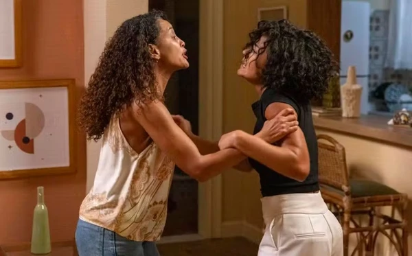 Raquel e Maria de Fátima em 