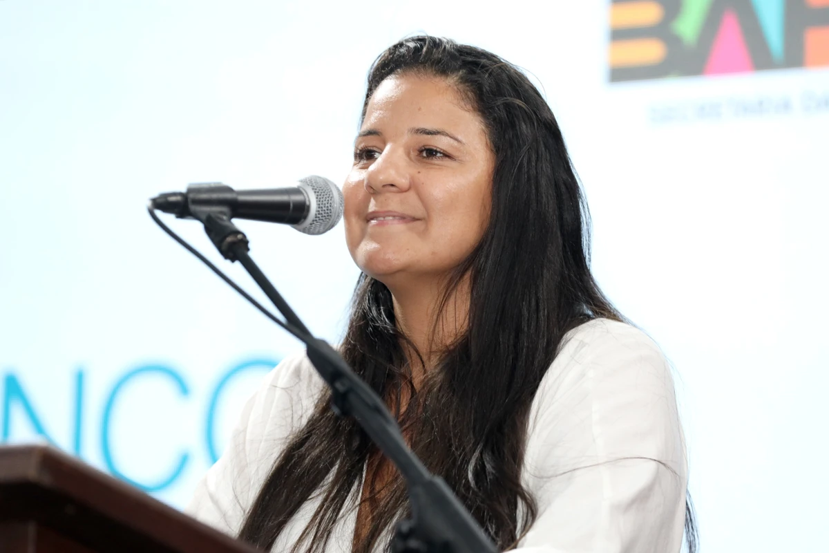  secretária de Educação da Bahia, Rowenna Brito,