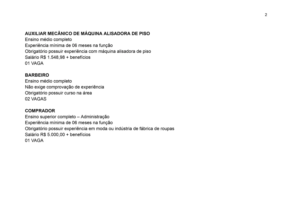 Vaga do SineBahia para 08/07/2025 por Reprodução