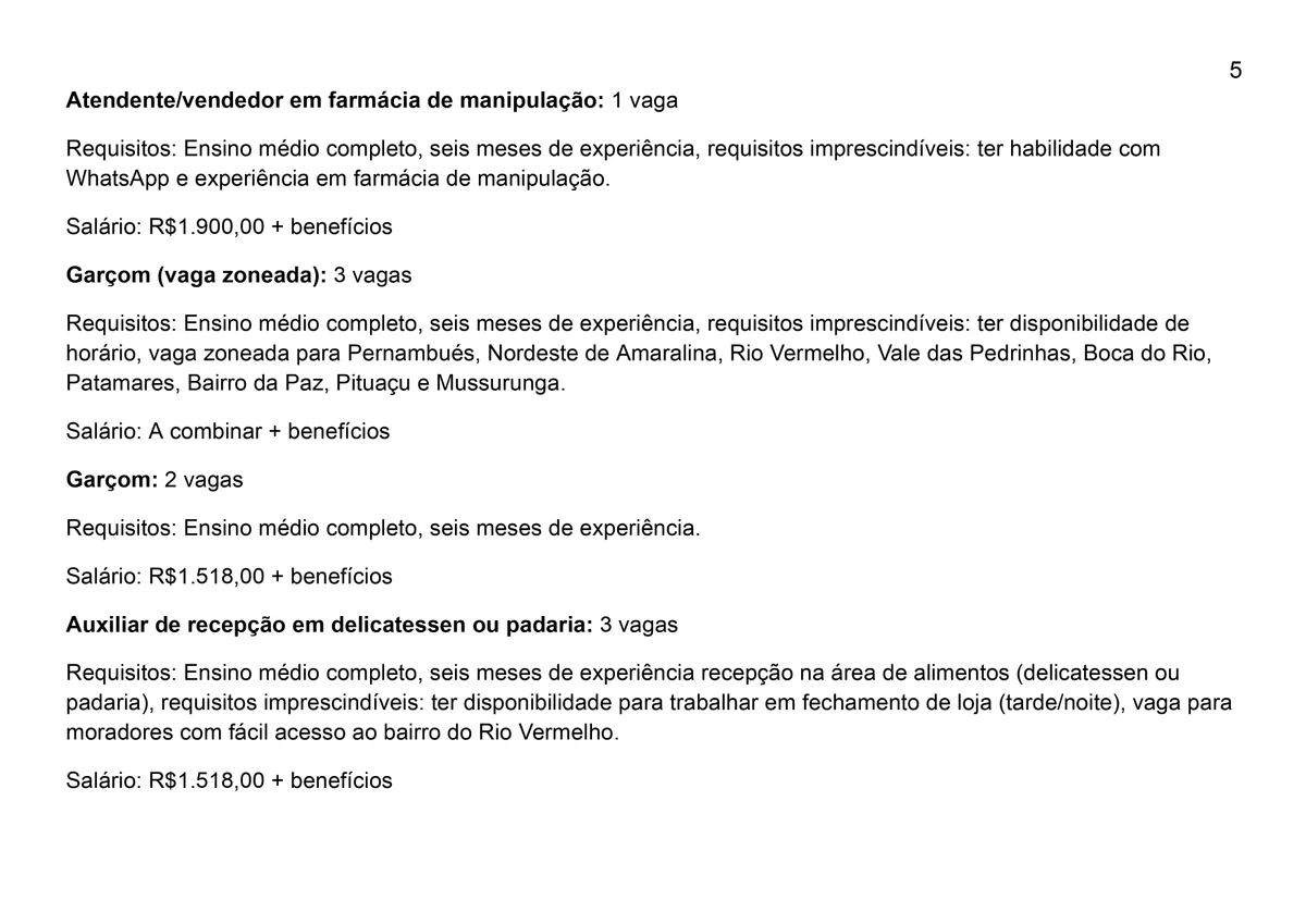 Veja vagas do Simm para esta terça-feira (8) por Reprodução