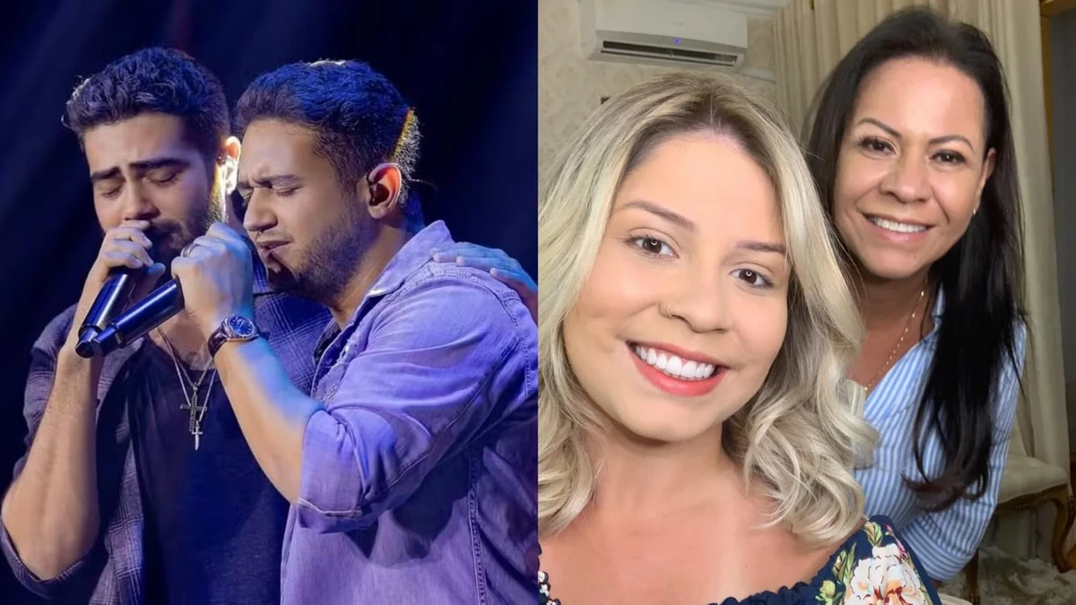 Dupla Henrique e Juliano: Marília Mendonça e sua mãe, Dona Ruth