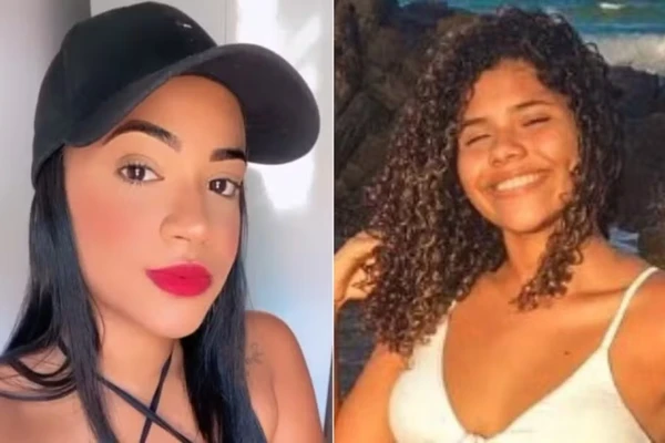 Maria Luiza Eloy Matos (esq.), de 27 anos e Suellen Allanis Costa Short Silva (dir.), de 21 anos