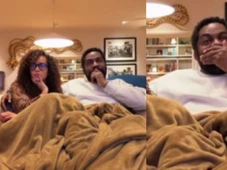 Imagem - Taís Araujo grava reação de Lázaro Ramos ao assistir cena do vestido em Vale Tudo: 'Toma!'