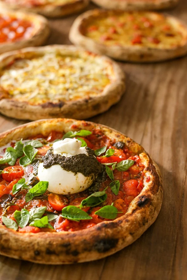 A 'pizzeta di burrata' é a campeã em vendas no Pasta em Casa por Divulgação
