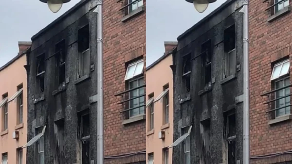 Incêndio em apartamento de Dublin