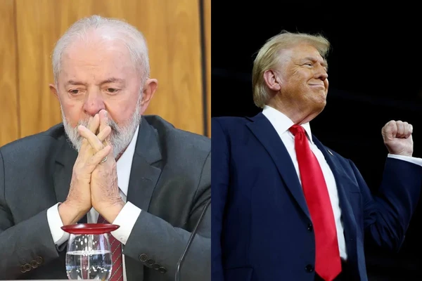 Lula e Trump 