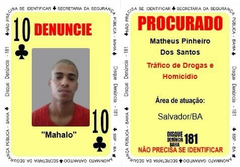 Matheus Pinheiro dos Santos, conhecido como “Mahalo” por Reprodução